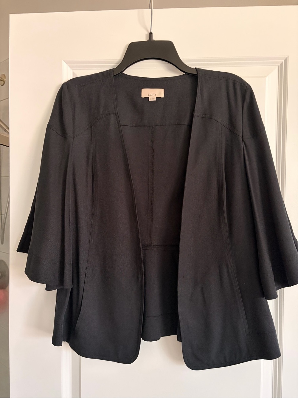 LOFT Navy Open Blazer